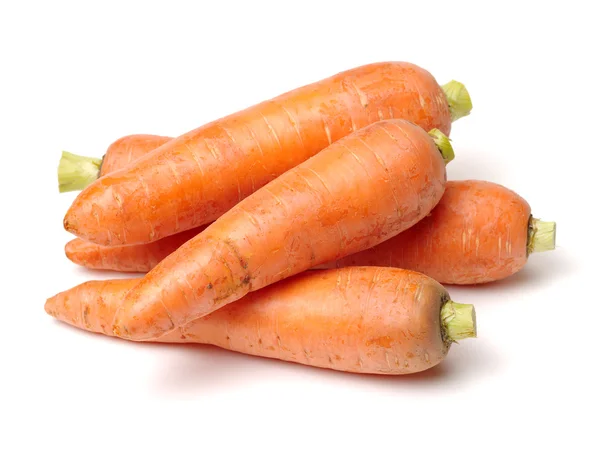 Carota fresca su sfondo bianco — Foto Stock