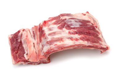 Çiğ domuz kaburgası 