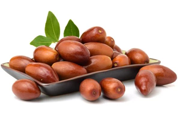 Jujube or chinese date close up — Stock Photo, Image