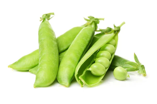 Guisantes verdes de cerca — Foto de Stock