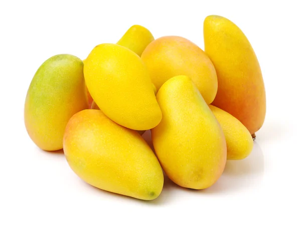 Mango meyve yığını kapat — Stok fotoğraf