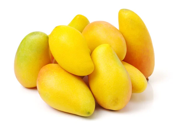 Cumulo di frutti di mango da vicino — Foto Stock