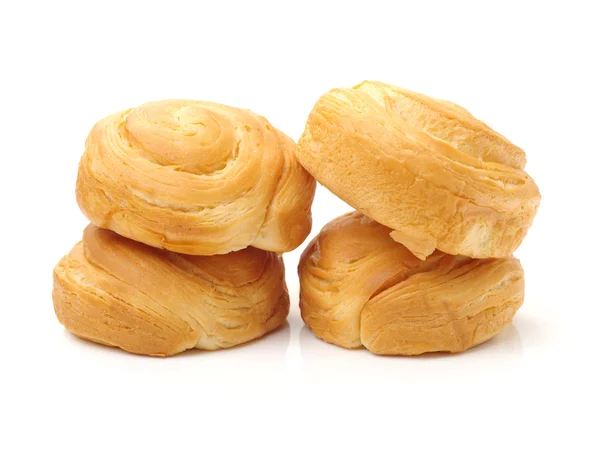 Mini crema fresca Puffs, Close — Foto Stock