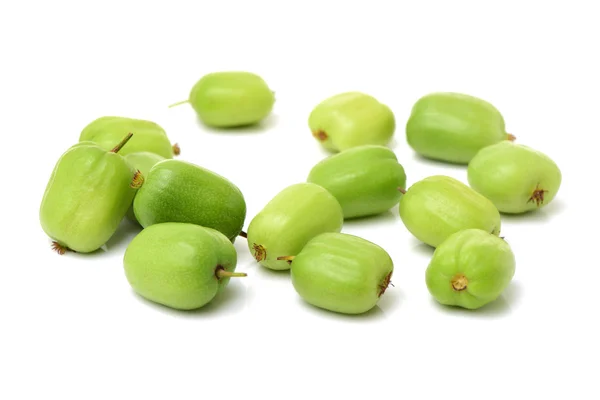 Stapel droog groene erwten — Stockfoto