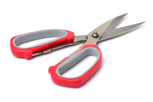 Scissors with red handles — Stock Photo, Image
