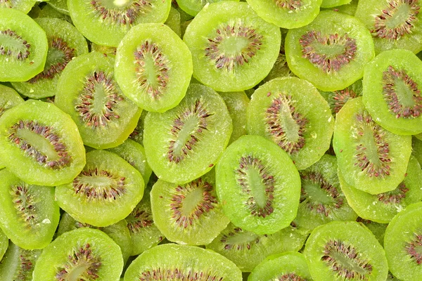 Шматочки Kiwi як фон — стокове фото