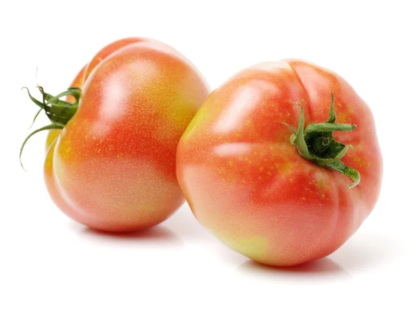 Two fresh red tomatoes — Stock Photo, Image