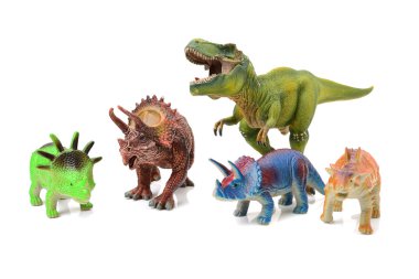 dinozorlar oyuncak yakın çekim