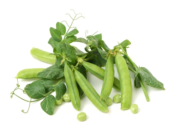 Guisantes verdes de cerca — Foto de Stock