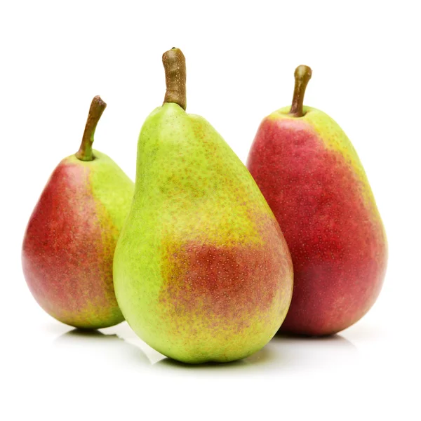 Green pears close up — Stock Photo, Image