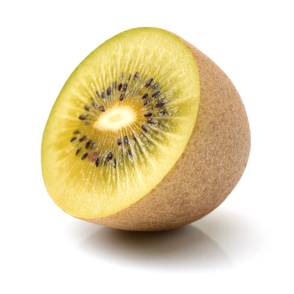 Cut golden kiwifruit — Stock Photo, Image
