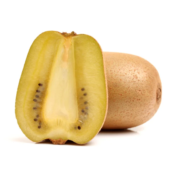 Gold Kiwi White — Stock Photo, Image