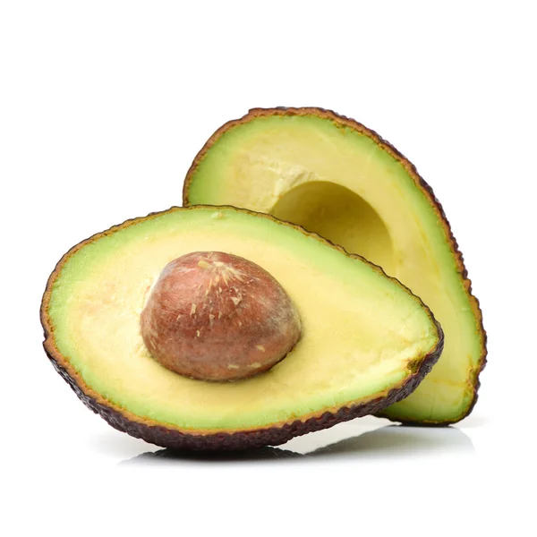 Avocado 's op een witte achtergrond — Stockfoto