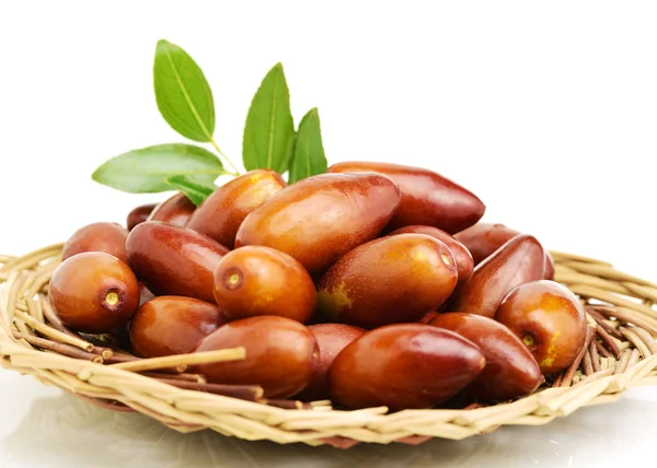 Jujube or chinese date on — Stock Photo, Image