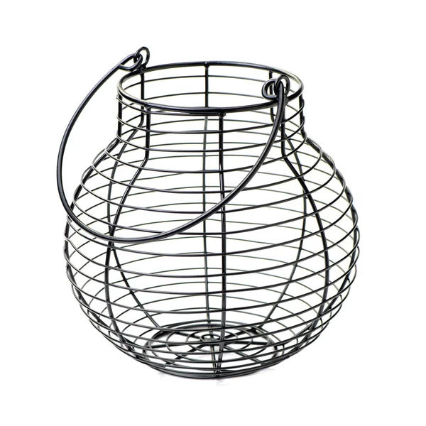 Wire basket for eggs on — Stock Photo, Image