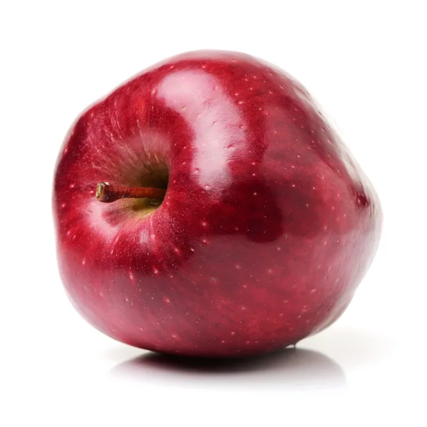 Manzana roja perfecta aislada en — Foto de Stock