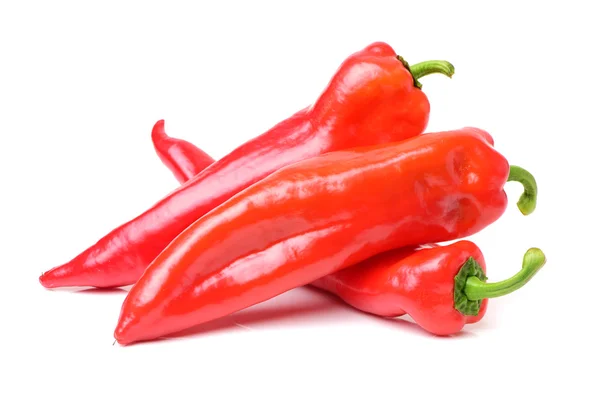 Fresh red pepper slice on — Stock Photo, Image