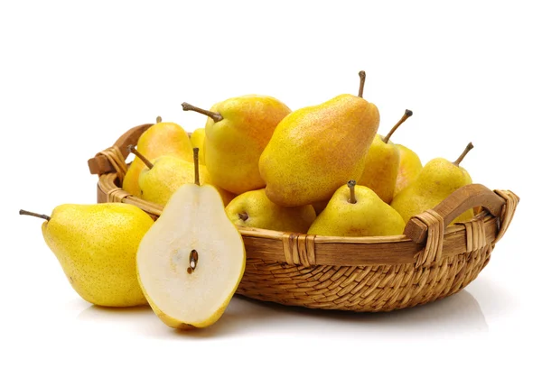 Tasty pear isolated on white — Stock Photo, Image