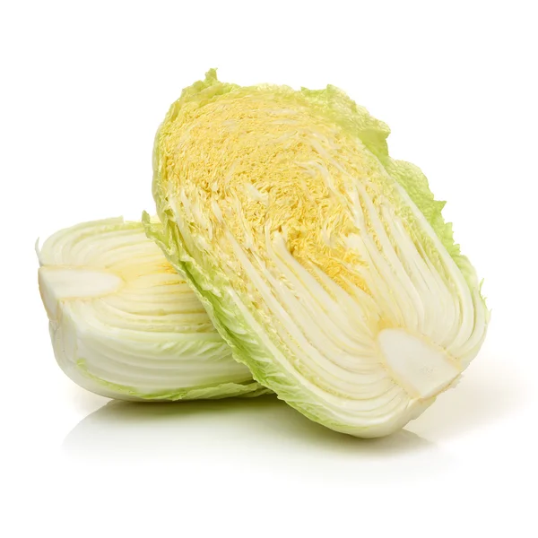 Chinese cabbage on white background — Stock Photo, Image