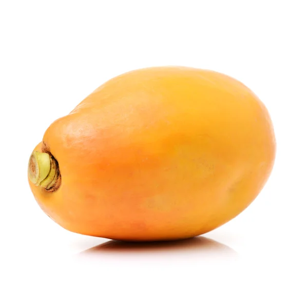 Papaya-Frucht isoliert auf einem — Stockfoto