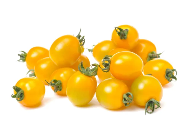 Cherry tomatoes on white background — Stock Photo, Image