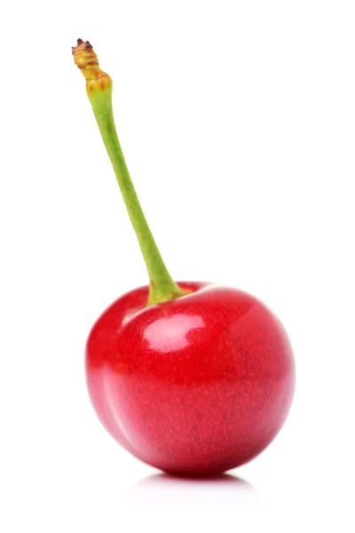 Cherry berry pada latar belakang putih — Stok Foto
