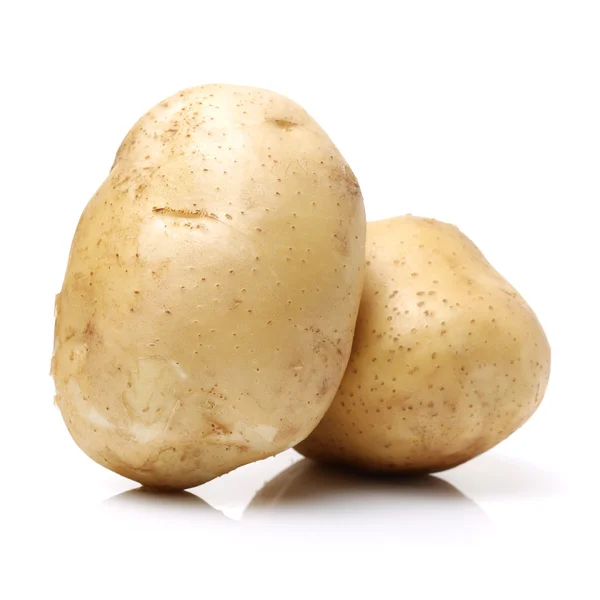 New potato isolated on white — Stock Photo, Image