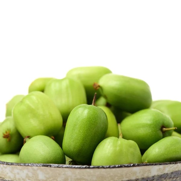 Mini kiwi baby fruit (actinidia — Stock Photo, Image