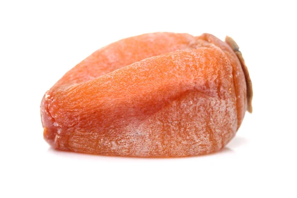 Dried persimmon on white background — Stock Photo, Image