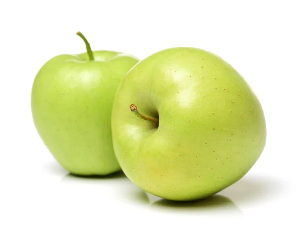 Mela verde Granny Smith con — Foto Stock