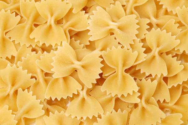 Okokt "bow-tie pasta" (farfalle). — Stockfoto