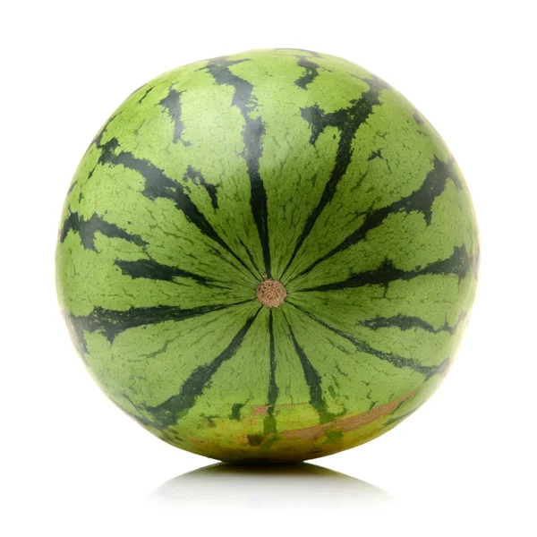 Vandmelon isoleret på hvid baggrund - Stock-foto