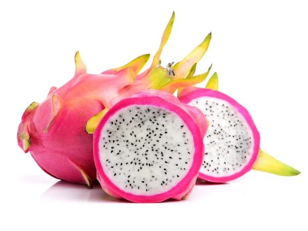 Pitaya ou Dragon Fruit isolado — Fotografia de Stock