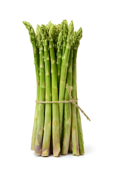 Fresh asparagus isolated on white — Stock Photo, Image