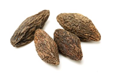 Beyaz arka plan üzerinde Çince zeytin