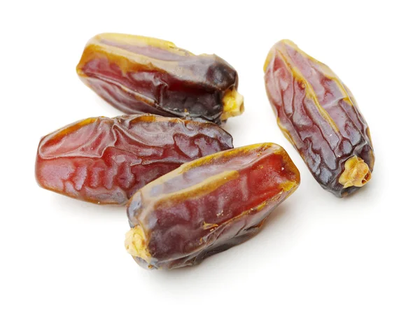 Dates on white background — Stock Photo, Image