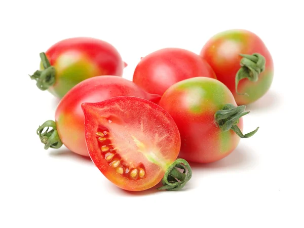 Tomatoes. Whole and a half — Stock Photo, Image