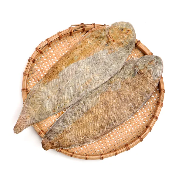 Sole fish on white background — Stock Photo, Image