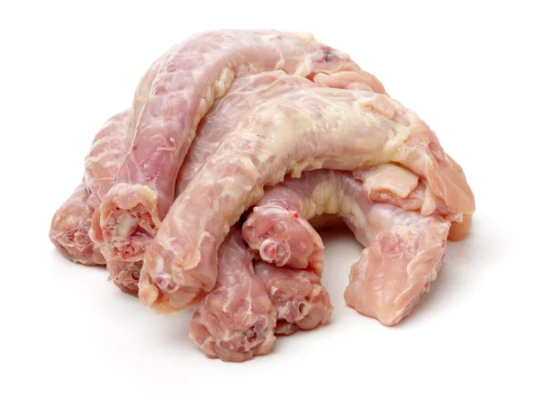 Chicken neck on white background — Stock Photo, Image