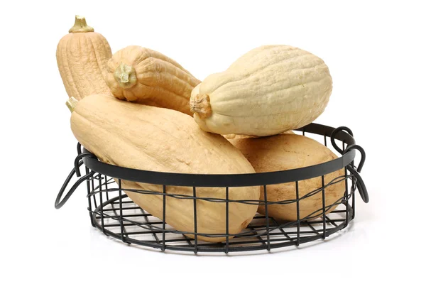 Calabaza de mantequilla fresca en blanco — Foto de Stock