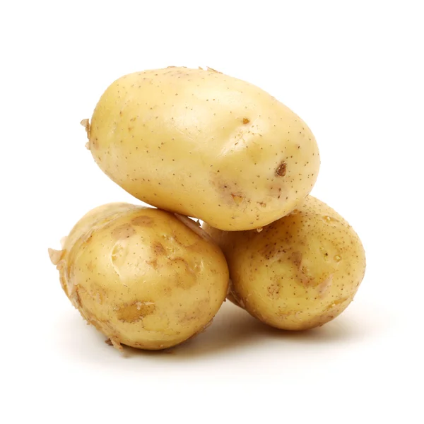 Potato close up on white background — Stock Photo, Image