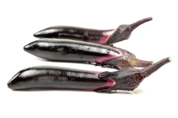 Fresh eggplants — Stock Photo, Image