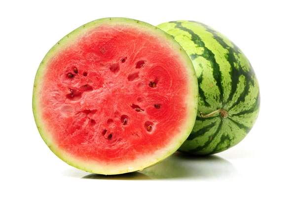 Watermelon halves — Stock Photo, Image