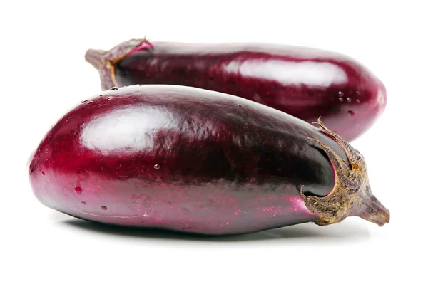 Purple eggplants — Stock Photo, Image