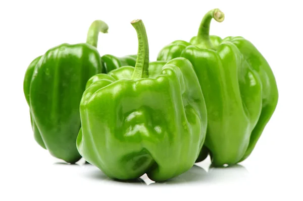 Groene paprika 's — Stockfoto