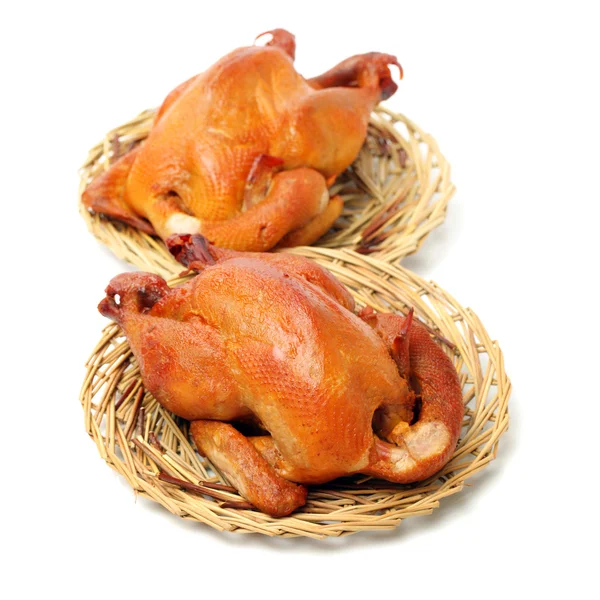 Stegt kylling - Stock-foto