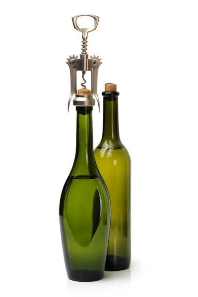 Fles wijn — Stockfoto