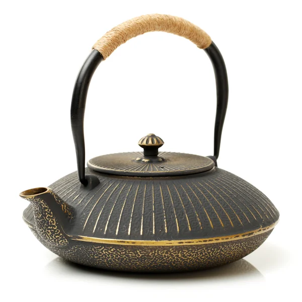 Iron japanese teapot — Stock Photo, Image