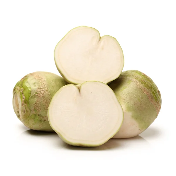 Kohlrabi isolated on white background — Stock Photo, Image