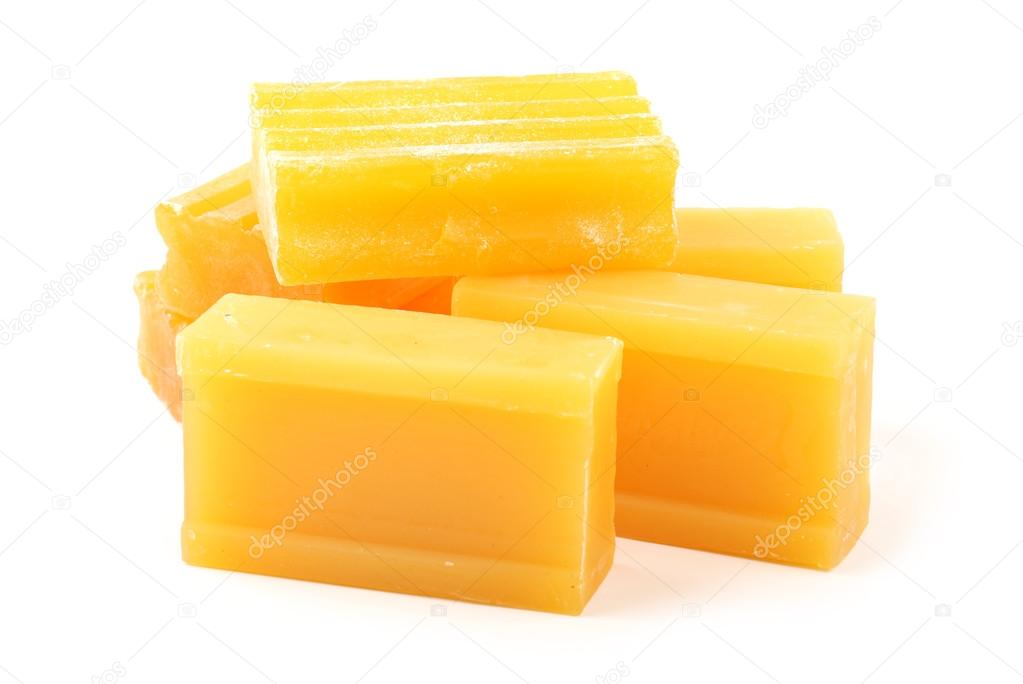 Yellow soap — Stock Photo © jianghongyan 53137781